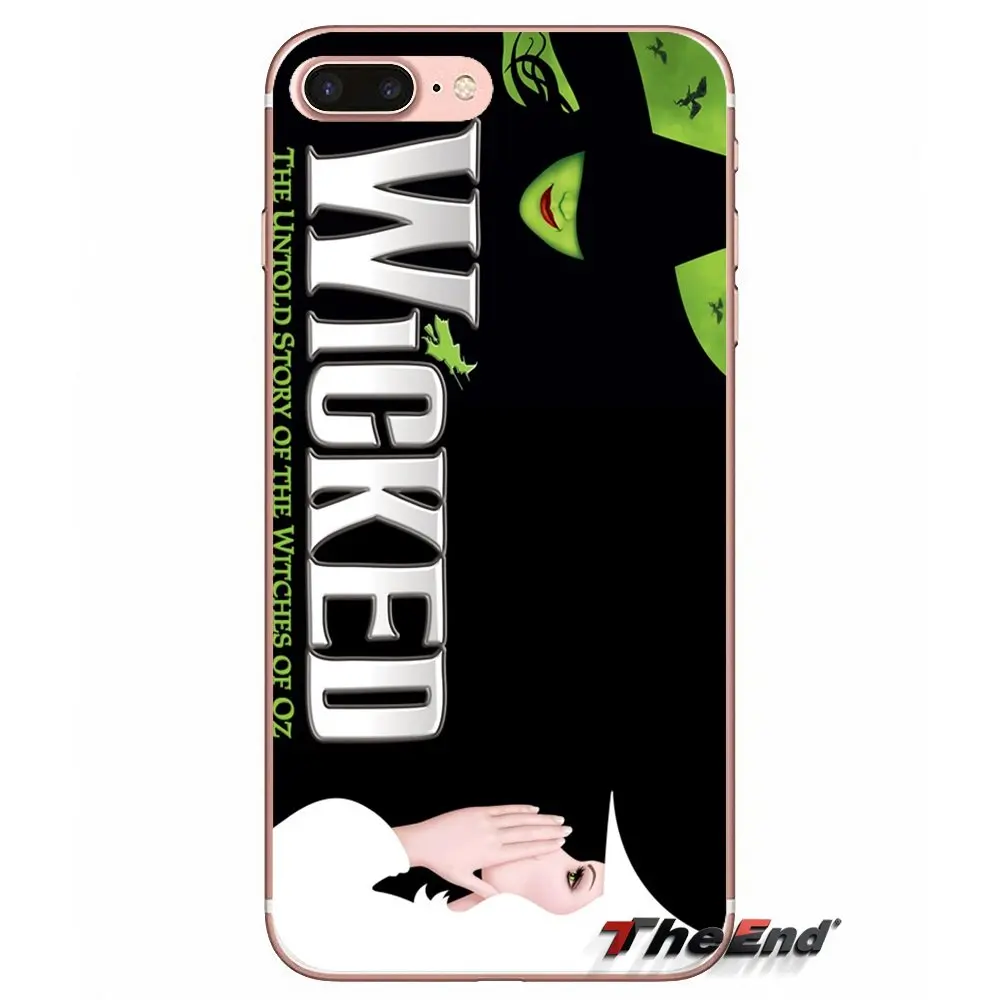 Силиконовый чехол Wicked Witch of The West для iPhone X 4 4S 5 5S 5C SE 6 6S 7 8 Plus Samsung Galaxy J1 J3 J5 J7 A3 A5 2016