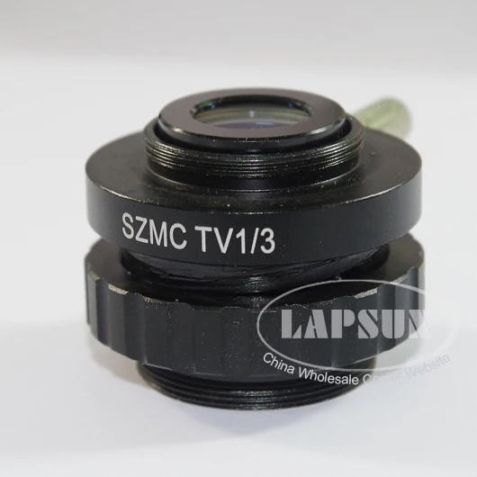 1 шт. 1X / 0.5X 1/2X 0.33X 1/3X C-крепление (25 мм) к тринокулярному кольцу микроскопа адаптер CTV