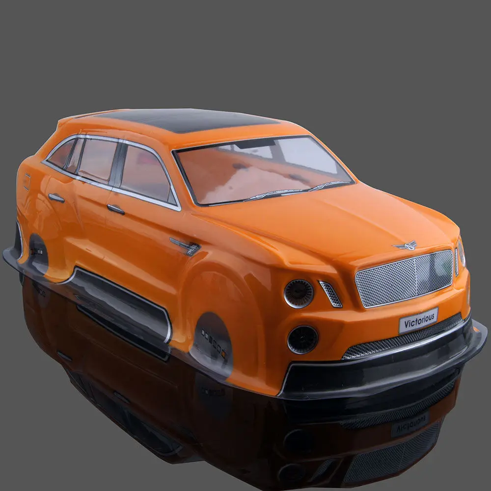 RC 1:10 плоский бегущий на дороге Дрифт автомобиль ПВХ 195 мм Bentley оболочка автомобиля