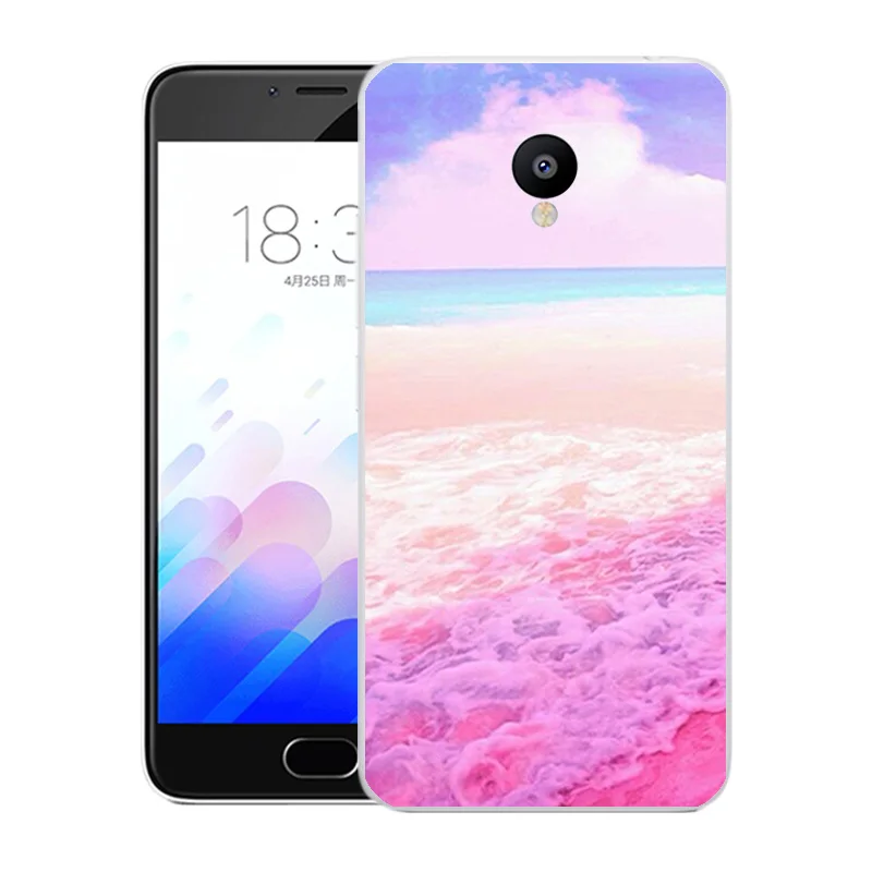 Мягкий ТПУ чехол для Meizu M3/Meizu M3 Mini с текущей печатью M3S/Meizu M3S силиконовый телефона |