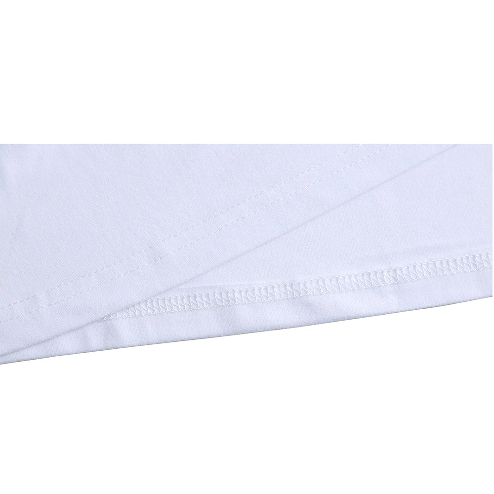 Teeheart бренд 2017 Винтаж Лето Для мужчин футболка белая борода ученый с принтом