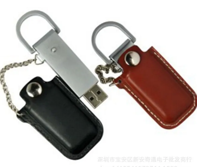 Подлинная Высококачественная USB 2,0 флеш-накопитель, кожаная карта памяти, 8 ГБ, 16 ГБ, 32 ГБ, 64 ГБ, 128 ГБ, флешка, OTG USB накопители, карта памяти