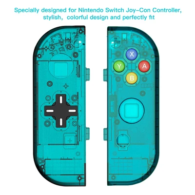 D-PAD дизайн прозрачный для Nintendo Switch Joy-con L R контроллер Джойстик Корпус Корпуса DIY