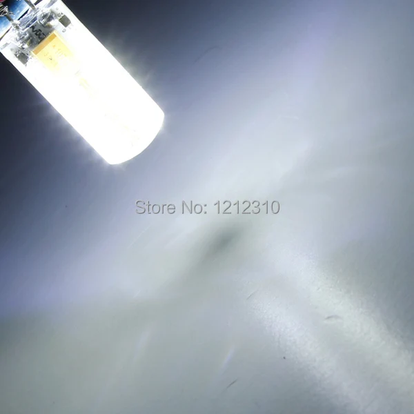 Силиконосветодиодный Светодиодная лампа G4 SMD3014 12 В постоянного тока 6 Вт