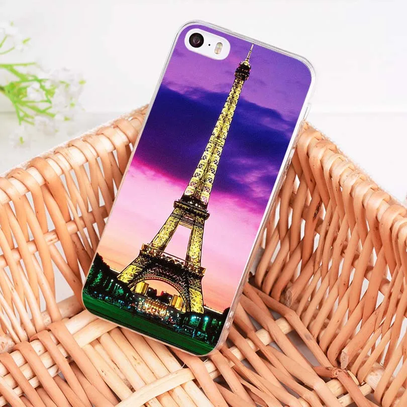 Мягкий чехол MaiYaCa let's go to Eiffel Tower из ТПУ для iPhone 8 7 6 6S Plus X XS MAX XR 5 5S SE 11pro max |