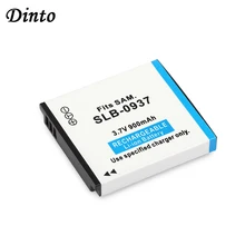 Dinto 900 мА/ч 3 7 V SLB 0937 SLB0937 перезаряжаемая аккумуляторная батарея