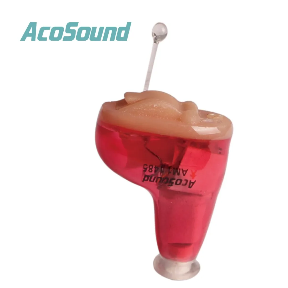 I Pair CIC слуховые аппараты Звук чистый цифровой Acosound усилитель голоса Регулируемый тон 210IF мини слуховой аппарат для пожилых людей