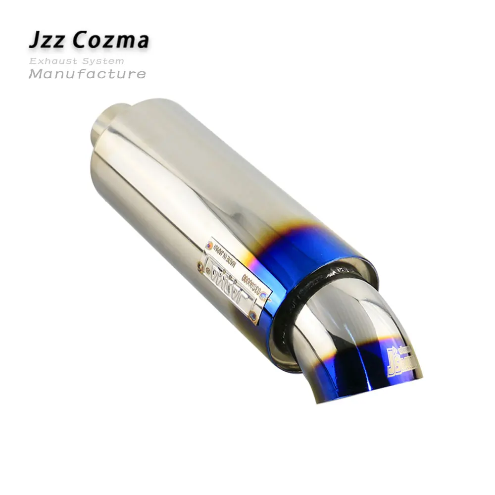 Высококачественный прямой выхлоп JZZ 2 дюйма для автомобиля глушитель JS Racing Jasma 3