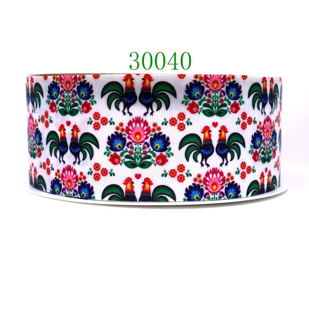 30040 Новое поступление ленты аксессуары для волос лента 10 ярдов напечатанные ленты 29994 - Цвет: 30040