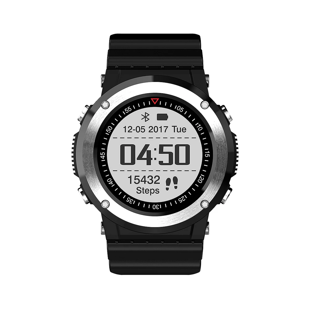 EXRIZU gps спортивные Смарт-часы Bluetooth 4,0 Смарт-часы малоподвижные напоминают информацию толчок браслет пульсометр шагомер
