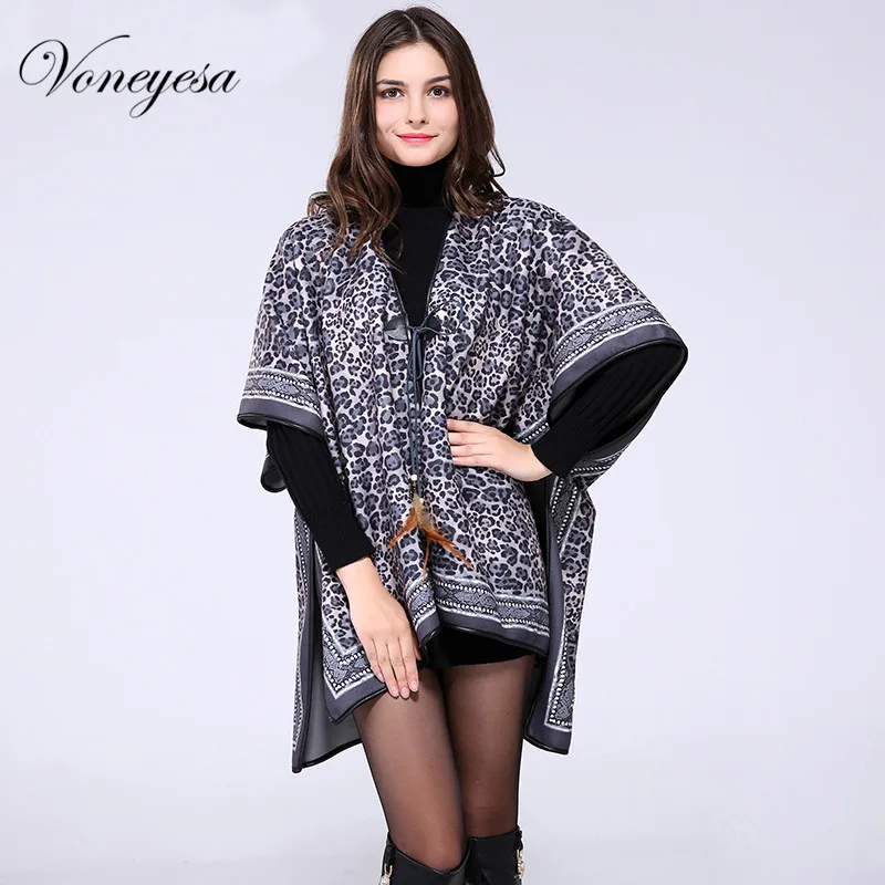 Высокое Качество Модные Пальто Женщин Осень Зима Женская Мода Печати И Кожа