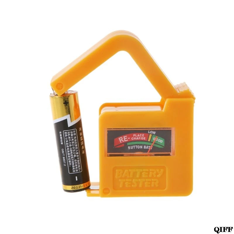 1 шт. портативный ручной дизайн сотового аккумулятора проверки универсальная