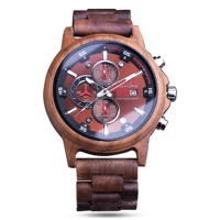 casual wooden watches men watch date display woody band bangle reloj hombre 2019 quartz male hours top souvenir gifts timepieces