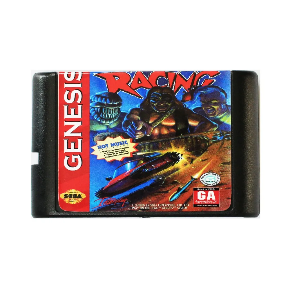 Rock N'Roll Racing 16 bit MD игровая карта для Sega Mega Drive SEGA Genesis|16 bit|md game16 md |