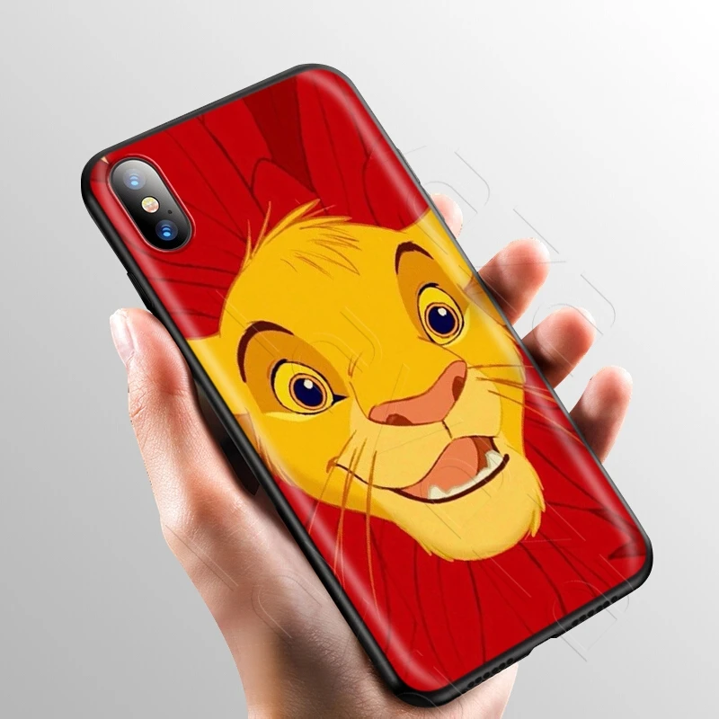 Чехол Lavaza с изображением короля льва из мультфильма для iPhone 11 Pro XS Max XR X 8 7 6 6S Plus 5 5S se