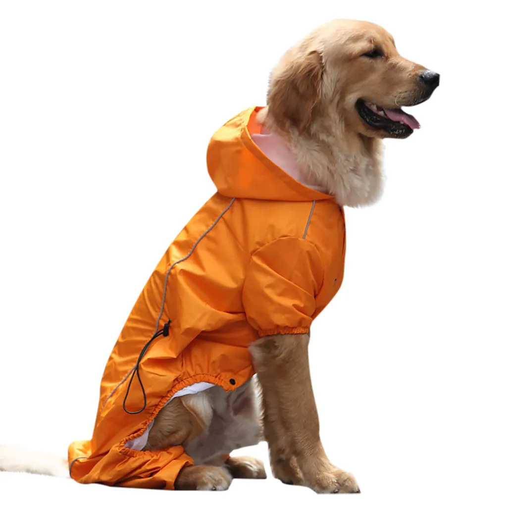 Transer дождевик с надписью ФБР (подходит для породы золотистый ретривер со вставкой