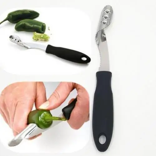 " нож для удаления сердцевины у перца из нержавеющей стали Jalapeno