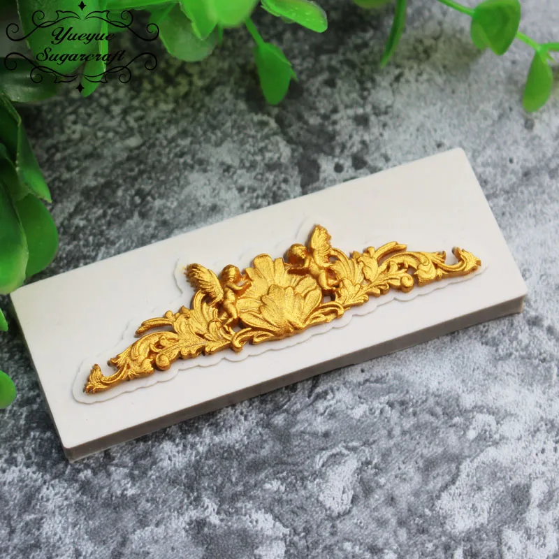 Yueyue Sugarcraft новейшая силиконовая форма Bayby для помадки инструменты украшения