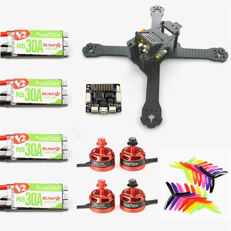 Высокое качество realacc X210 4 мм Рамка w/F3 6 dof racerstar BR2205 2600KV Двигатель RS30A V2 Blheli_S 5x4x3