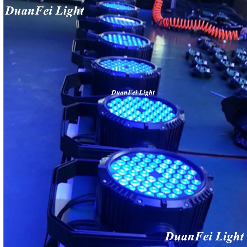 Водонепроницаемый сценический прожектор 54*3w 3 в 1 Dmx Wash Rgb Led Par для продажи|par led|led