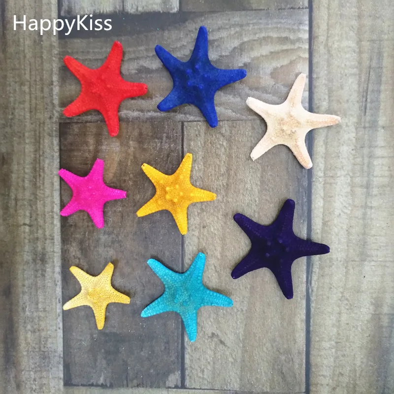 HappyKiss 3 шт. натуральные раковины морской звезды украшение в морском стиле