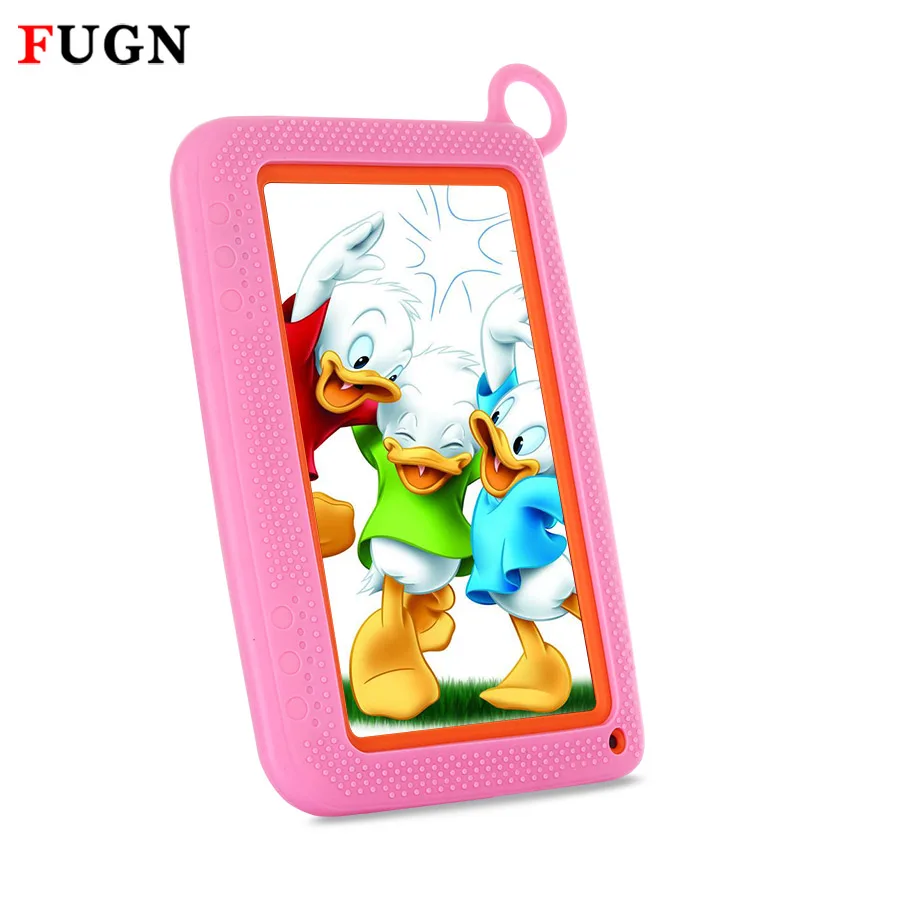 FUGN 7 inch Wifi Tablet Android PC Kids Tablets Quad Core 512M RAM 16GB Children Baby Drawing Notebook with Cartoon case 8 9.7' |