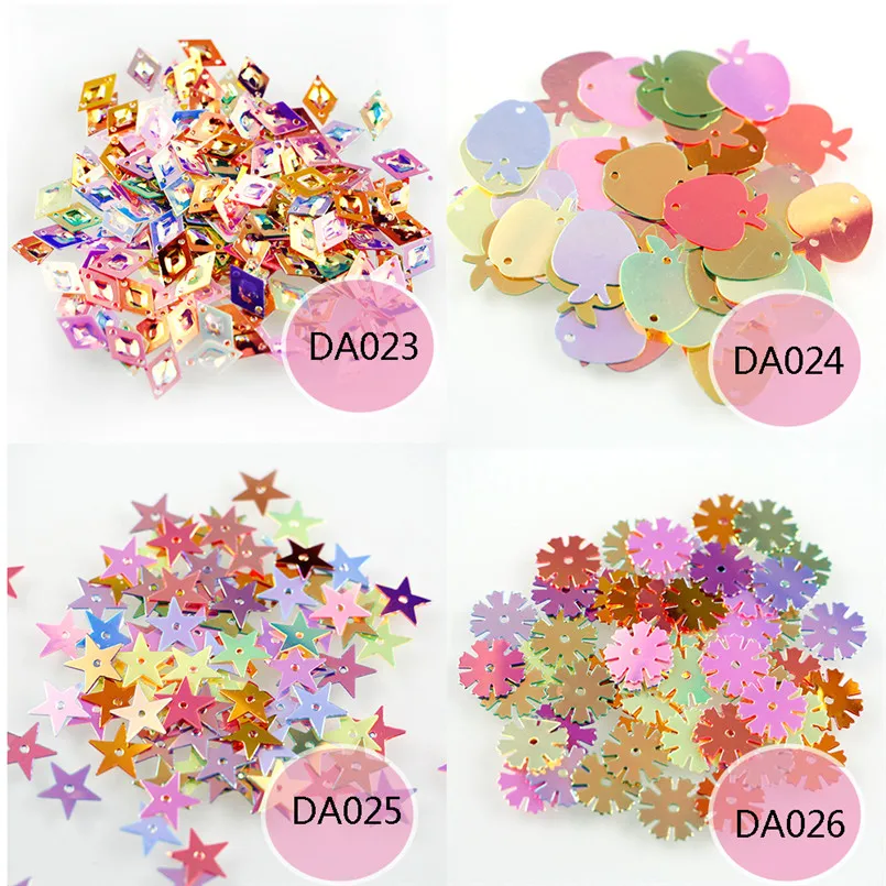 100 г/упак. многоцветный пайетки с блестками фитинги для бижутерии блёстки ручной