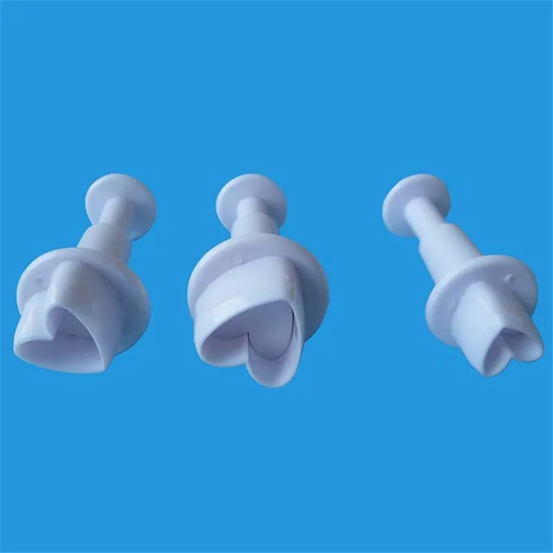 3 шт любовь сердце форма печенья Плунжер резак помадка мастика кекс Toppers печенье