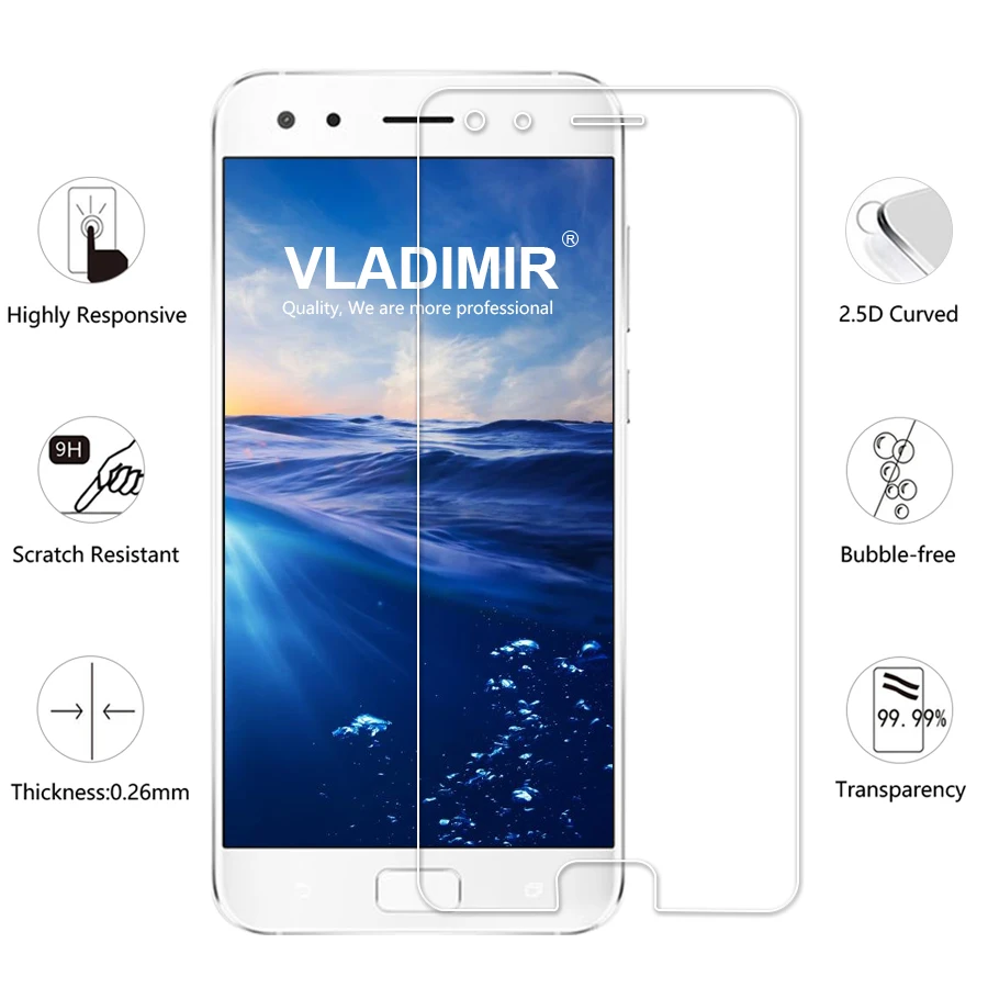 Матовая защитная пленка из закаленного стекла для Asus ZA550KL 5 ZE620KL Lite ZC600KL 5z ZS620KL ZD552KL