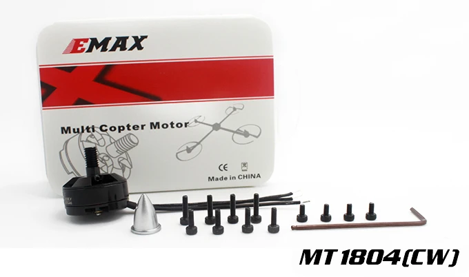 4 шт. MT1804 2PcsCW 2PcsCCW Emax 2480KV KV2480 бесщеточный двигатель CW CCW Для мультироторного