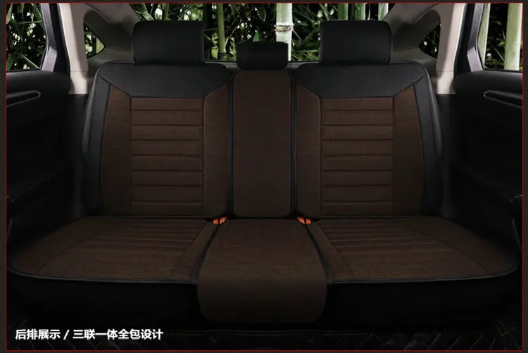 Льняные материалы автомобильные чехлы на сиденья для toyota volkswagen RAV4 skoda rapid Lexus ES IS LS RX NX LX Prado Kia авто аксессуары для автомобиля-sty