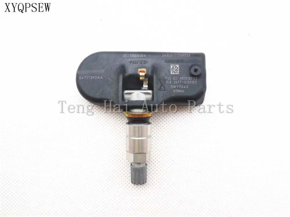 XYQPSEW (1X)04-05, датчик системы контроля давления в шинах Dodge Caravan Chrysler Pacifica OEM 04727392AA XYQPSEW (1X)04-05, датчик системы контроля давления в шинах Dodge Caravan Chrysler Pacifica OEM 04727392AA