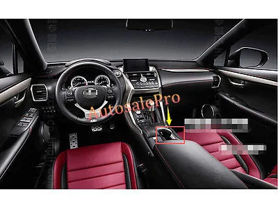 Консоль из хрома центр держатель стакана воды рамка Крышка отделка для LEXUS NX200T