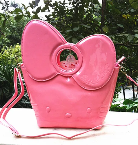 Новинка женская сумка через плечо Hello kitty сумочка кошелек для женщин на