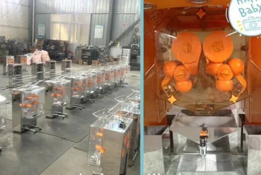 110 В 220 Коммерческая электрическая соковыжималка для апельсинов автоматическая