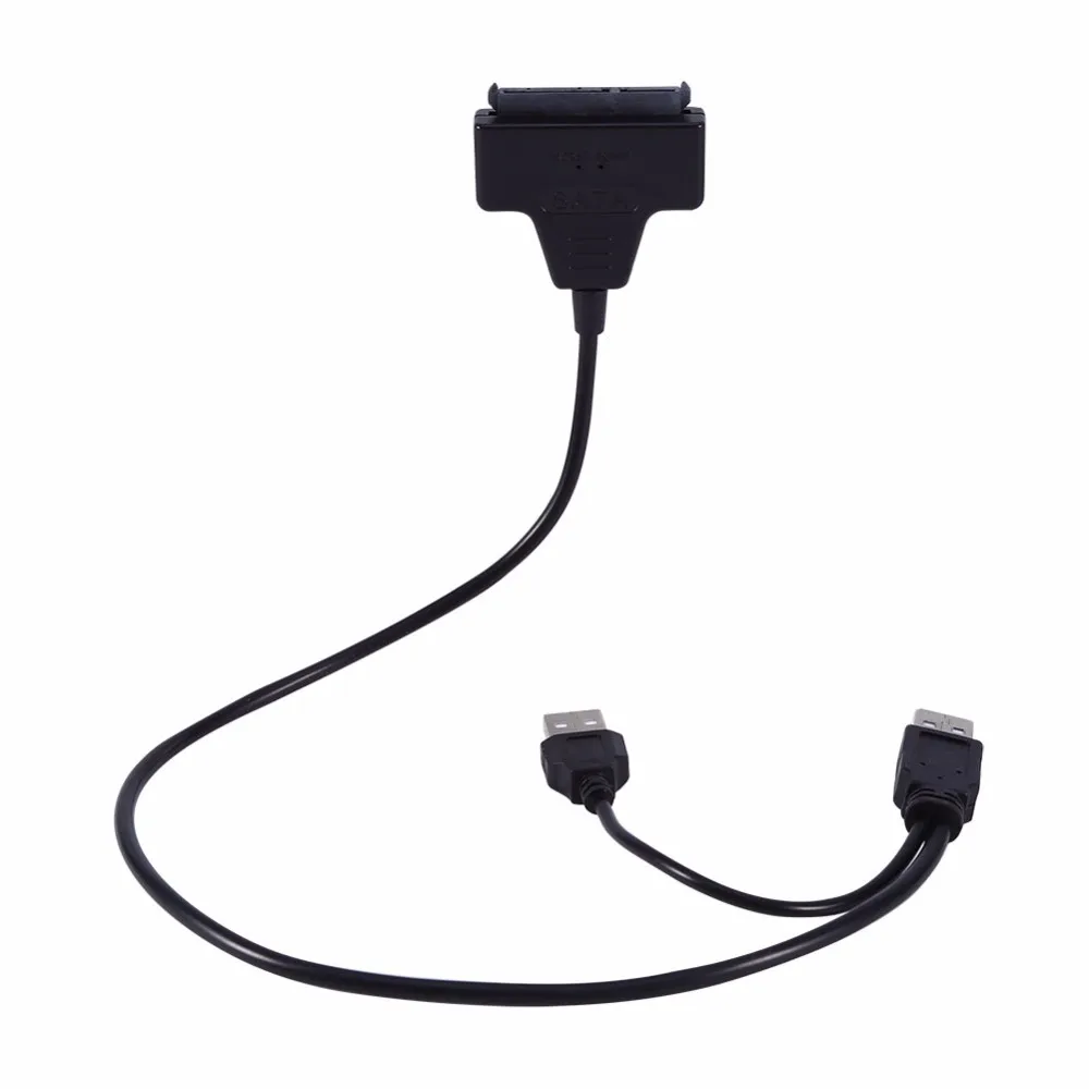 Кабель адаптер USB2.0 на SATA 22Pin для жесткого диска 2 5 дюйма HDD твердотельный диск