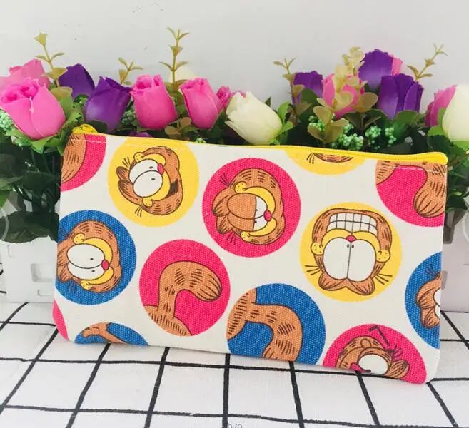 Черный IVYYE, 1 шт., Duffy shelliemei bear, аниме, косметика, сумки, холст, на молнии, школьный пенал, чехол для хранения, ручка, сумка, канцелярские принадлежности, новинка - Цвет: Черный