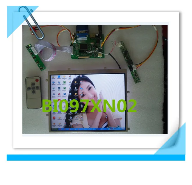 BI097XN02 V.Y 9 7 дюйма 1024*768 бортовой DYI комплекты HDMI + 2AV VGA плата драйвера заднего вида