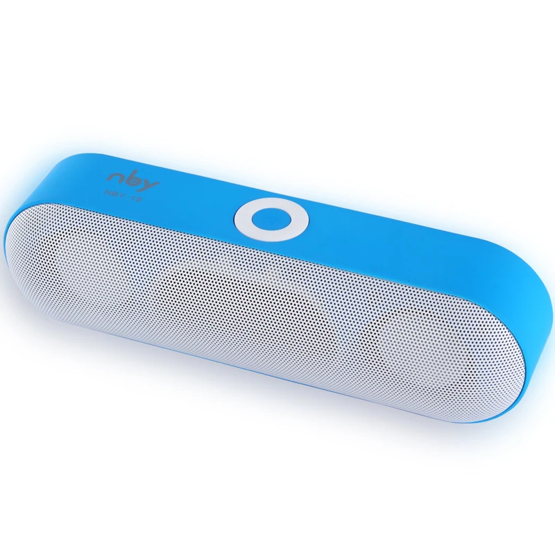 Портативный NBY 18 Беспроводной bluetooth динамики звук Системы 3D музыке стерео