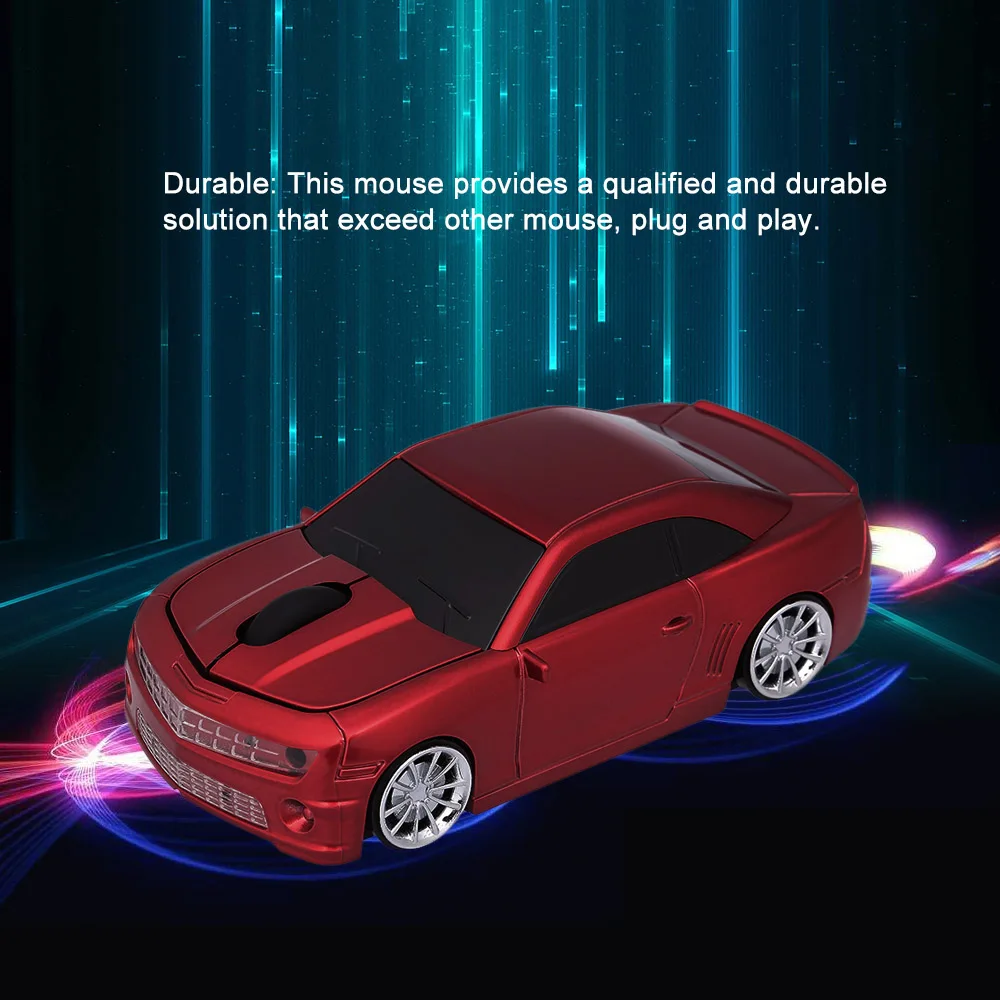 Мышь Компьютерная Автомобильная беспроводная 2 4 ГГц USB 1000 DPI | Компьютеры и офис