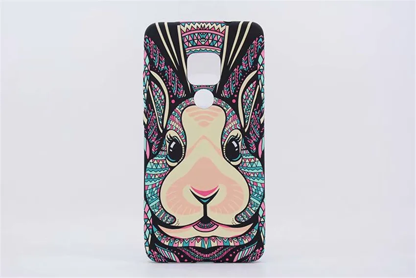 T5 Роскошный Матовый чехол-накладка из ТПУ с животными для huawei P30 Pro mate 20 P20 Pro Lite mate 10 9 8 P9 P10 Plus V9 Honor 8 светящийся мягкий чехол - Цвет: T5
