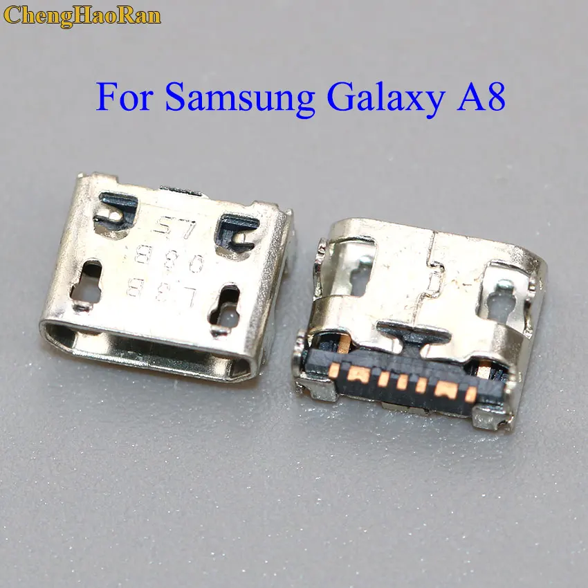 ChengHaoRan Micro USB разъем для зарядного порта samsung Galaxy G313 A8 A8000 J1 J120 J210F C3590 S7390 док станция