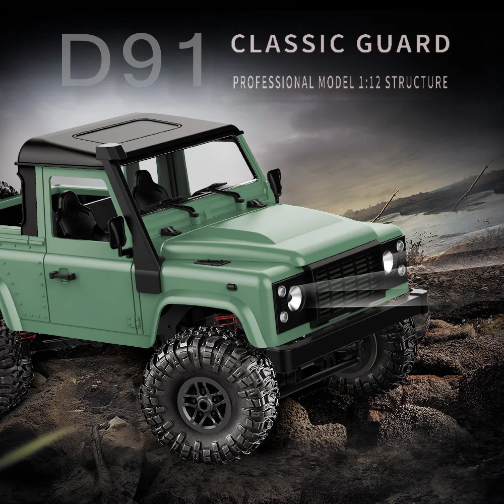 MN D91 Rock Crawler 1/12 4WD 2 4G Радиоуправляемый автомобиль высокая скорость внедорожник