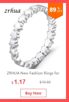ZRHUA, новинка, хит, Винтажные Ювелирные изделия, 925 пробы, серебро, австрийский кристалл, звезда, сердце, кольца на палец, для женщин, девушек, персонализированные, вечерние, подарки