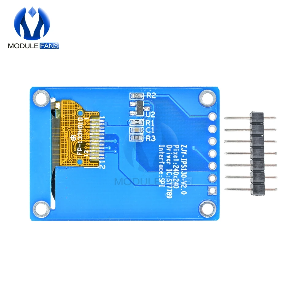 1 3 дюймовый ЖК дисплей OLED IPS HD TFT ST7789 Привод IC SPI коммуникационное напряжение 4