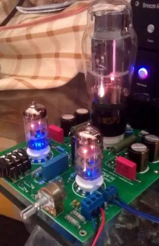 Douk Audio 6N3+6N5P Valve Tube Headphone Amp HiFi Stereo Preamp Board