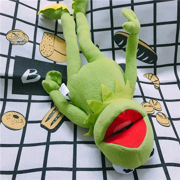 Muppet Кермит Лягушка милая плюшевая кавайная игрушка кукла детская коллекция рождественских подарков на день рождения