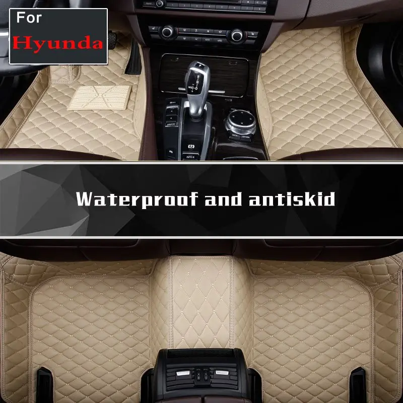 Мода 1 компл. автомобиль покинул Драйв Pad Коврики Ковры чехол для Hyundai Veracruz матрица