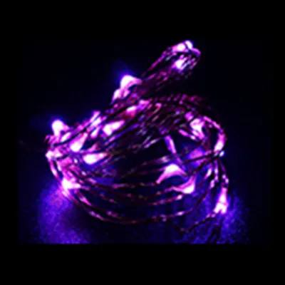 purple 3 p светодиодный перезаряжаемый блестящая бутылочная насадка пробка лампа креативный Романтический свет праздничная атмосфера огни вечерние украшения 6DZ608 - Цвет: purple