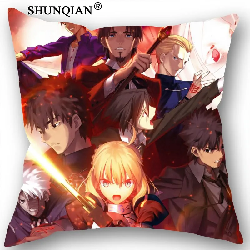 DIY Наволочки Fate Zero персонализированные наволочки на заказ Индивидуальные (две